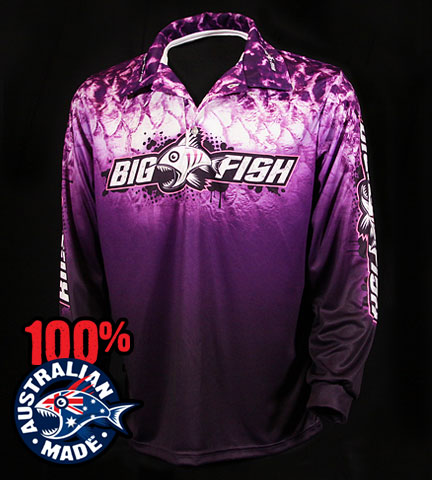 Savage Gear Youth Snapper Sublimated Polo Purple 10